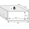 Vulcano 51-E Fireproof Safe